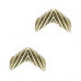 Cymbal ™ Bead Substitute / Cuenta de metal DQ - Avessalos para Chevron Duo - Bronce viejo